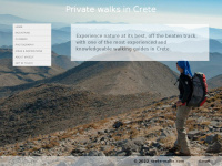 crete-walks.com Webseite Vorschau