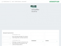 at.schaeffler.com Webseite Vorschau