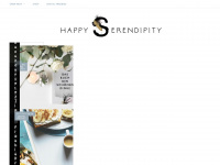 happyserendipity.com Webseite Vorschau