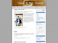checkpointdeutsch.wordpress.com Webseite Vorschau