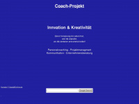 coach-projekt.de Webseite Vorschau