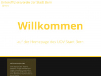 uov-stadt-bern.ch Webseite Vorschau