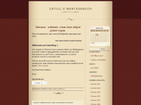 catull.wordpress.com Webseite Vorschau