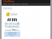 chefblue.com Webseite Vorschau