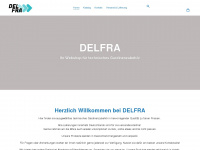 delfra.de Webseite Vorschau