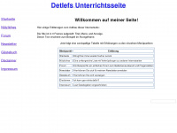 delfschulz.de Webseite Vorschau