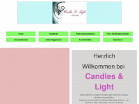 candles-und-light-aalen.de Webseite Vorschau