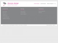 dacorpo-design.de Webseite Vorschau