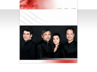 delian-quartett.de Webseite Vorschau