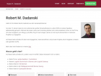 dadanski.de Webseite Vorschau
