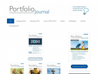 portfoliojournal.de Webseite Vorschau