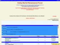 hobby-barfuss-renaissance-forum.de Webseite Vorschau