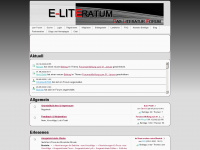 e-literatum.de Webseite Vorschau