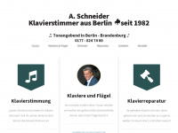 pianoservice-berlin.de Webseite Vorschau