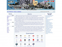 auto-china-parts.com Webseite Vorschau