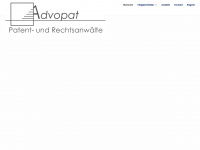 advopat.de Webseite Vorschau