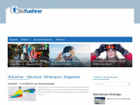 skifuehrer.de Webseite Vorschau