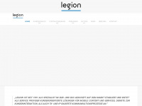 legion.de Webseite Vorschau