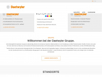 daetwyler.com Webseite Vorschau