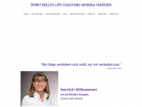 coaching-monika-huisgen.de Webseite Vorschau