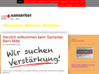 samariterbern.ch Webseite Vorschau