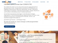consyltec.de Webseite Vorschau