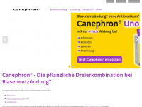 canephron.de Webseite Vorschau