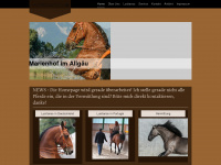 cavalo-lusitano.net Webseite Vorschau