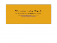 coaching-villingen.de Webseite Vorschau