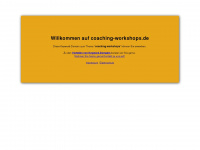coaching-workshops.de Webseite Vorschau