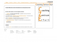 coaching-zentrum-erfurt.de Webseite Vorschau