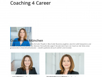 coaching4career.de Webseite Vorschau