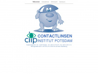 contactlinsen-potsdam.de Webseite Vorschau