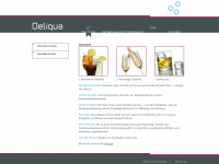 deliqua.de Webseite Vorschau