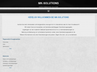 mk-solutions.eu Webseite Vorschau