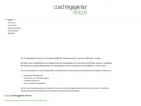 coachingagentur-rostock.de Webseite Vorschau