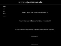 cjedamus.de Webseite Vorschau