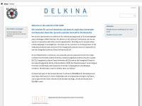 delkina.org Webseite Vorschau