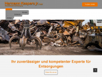 container-kaspers.de Webseite Vorschau