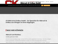 ck-abbruch.de Webseite Vorschau