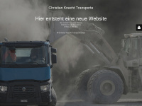 ck-transporte.de Webseite Vorschau