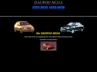 daewoonexia.org Webseite Vorschau