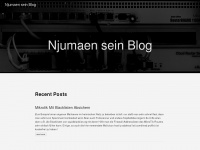 njumaen.de Webseite Vorschau