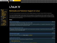 linuxtv.org Webseite Vorschau
