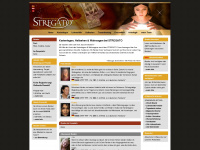 stregato.de Webseite Vorschau
