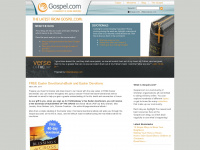 gospel.com Webseite Vorschau