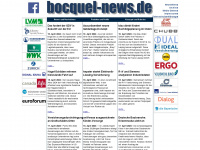 bocquel-news.de Webseite Vorschau
