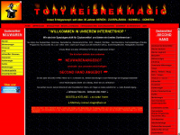 tonyreisnermagic.com Webseite Vorschau