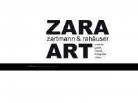 zara-art.de Webseite Vorschau