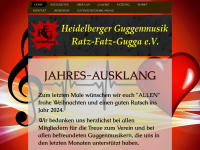 ratz-fatz-gugga.de Webseite Vorschau